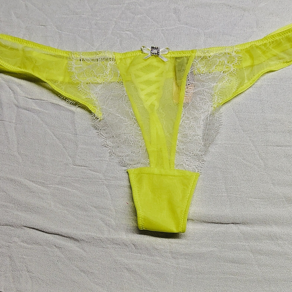 Victoria's Secret Yellow Panties Intimates Sleepwear